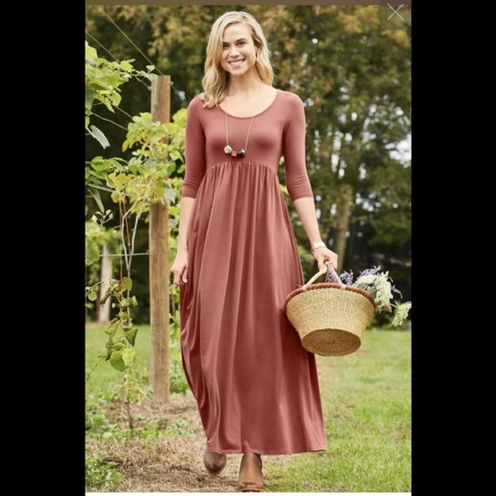 New Matilda Jane Country Drive Maxi Dress Medium